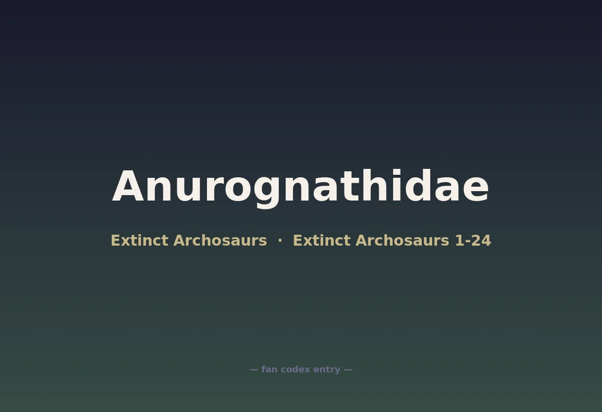 Anurognathidae