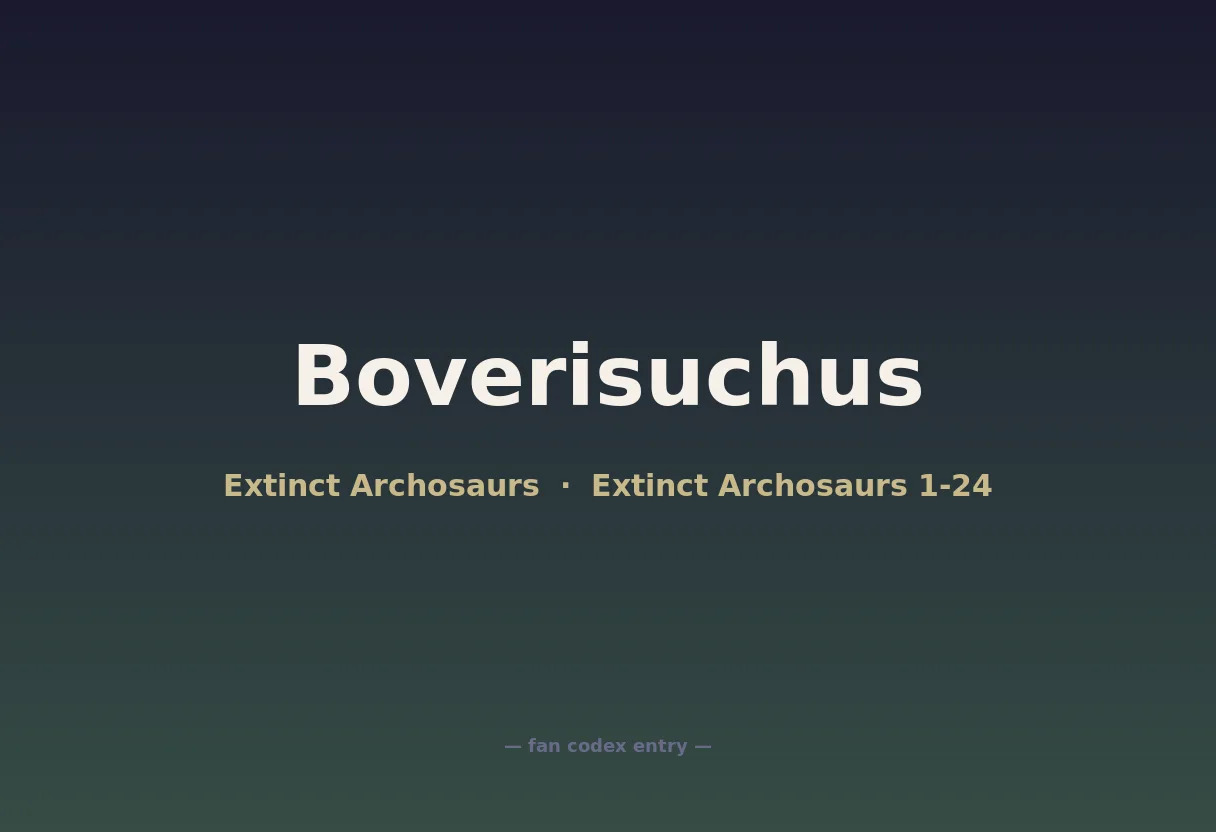 Boverisuchus