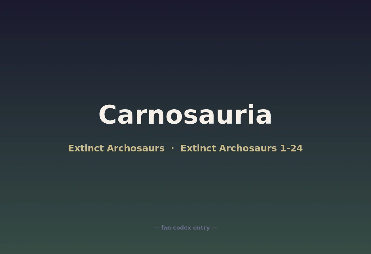Carnosauria