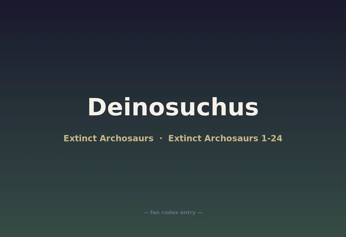 Deinosuchus